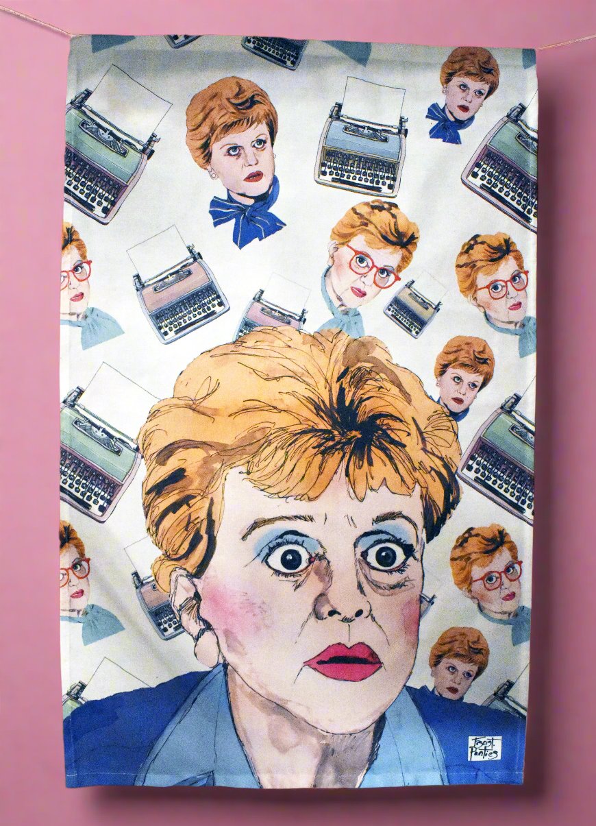 Murder! Cabot Cove. Dish towel / Tea towel