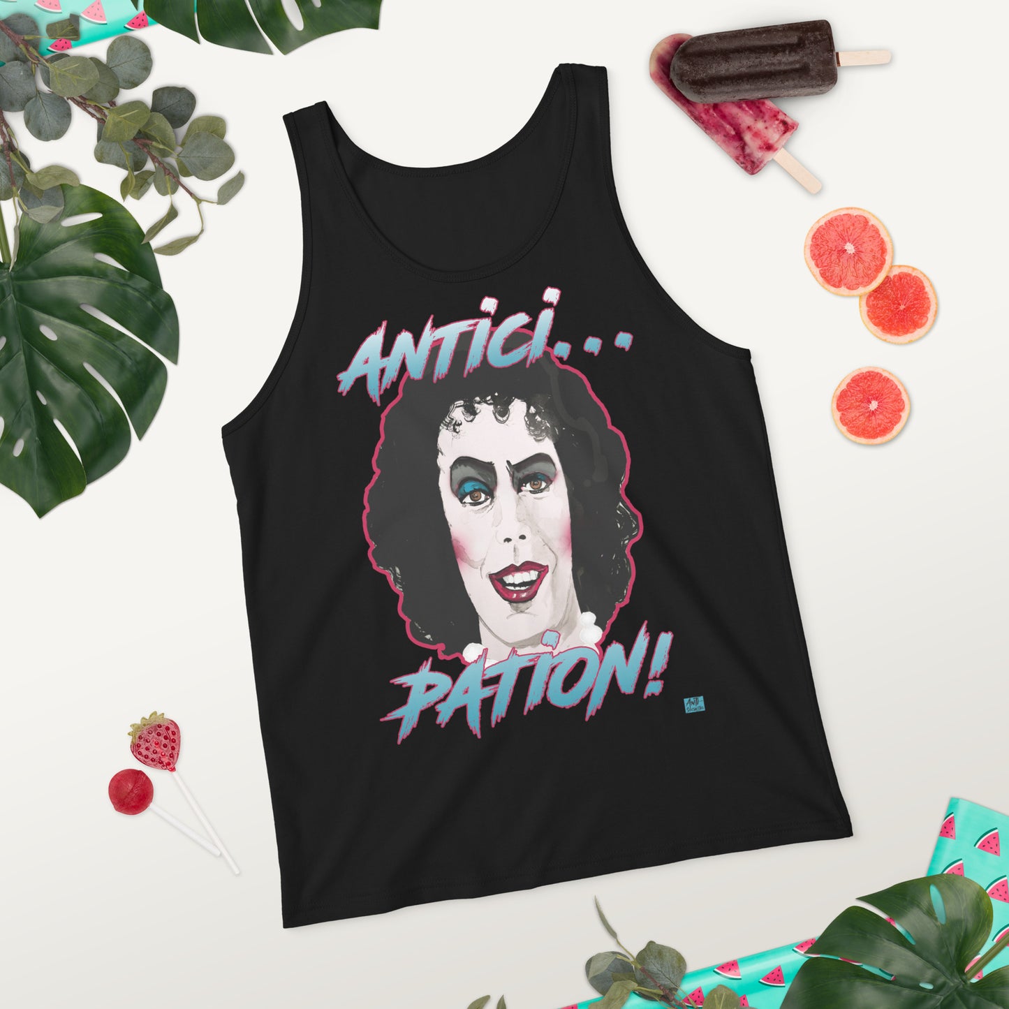 Rocky Horror - Frank N Furter Unisex Men's Tank Top