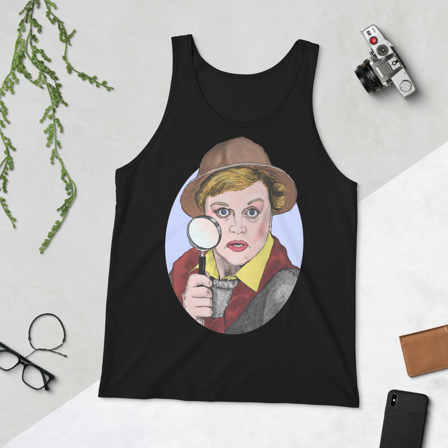 Murder She Wrote - Angela Lansbury Unisex Tank Top