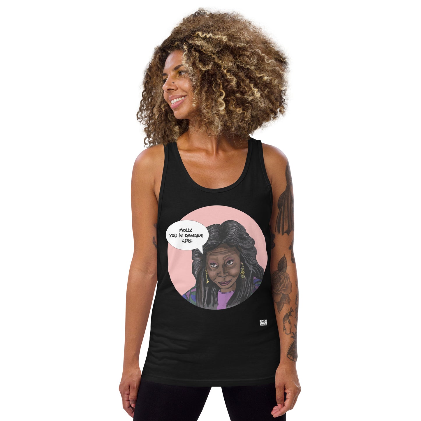 Whoopi Goldberg in 'Ghost' - Unisex Tank Top
