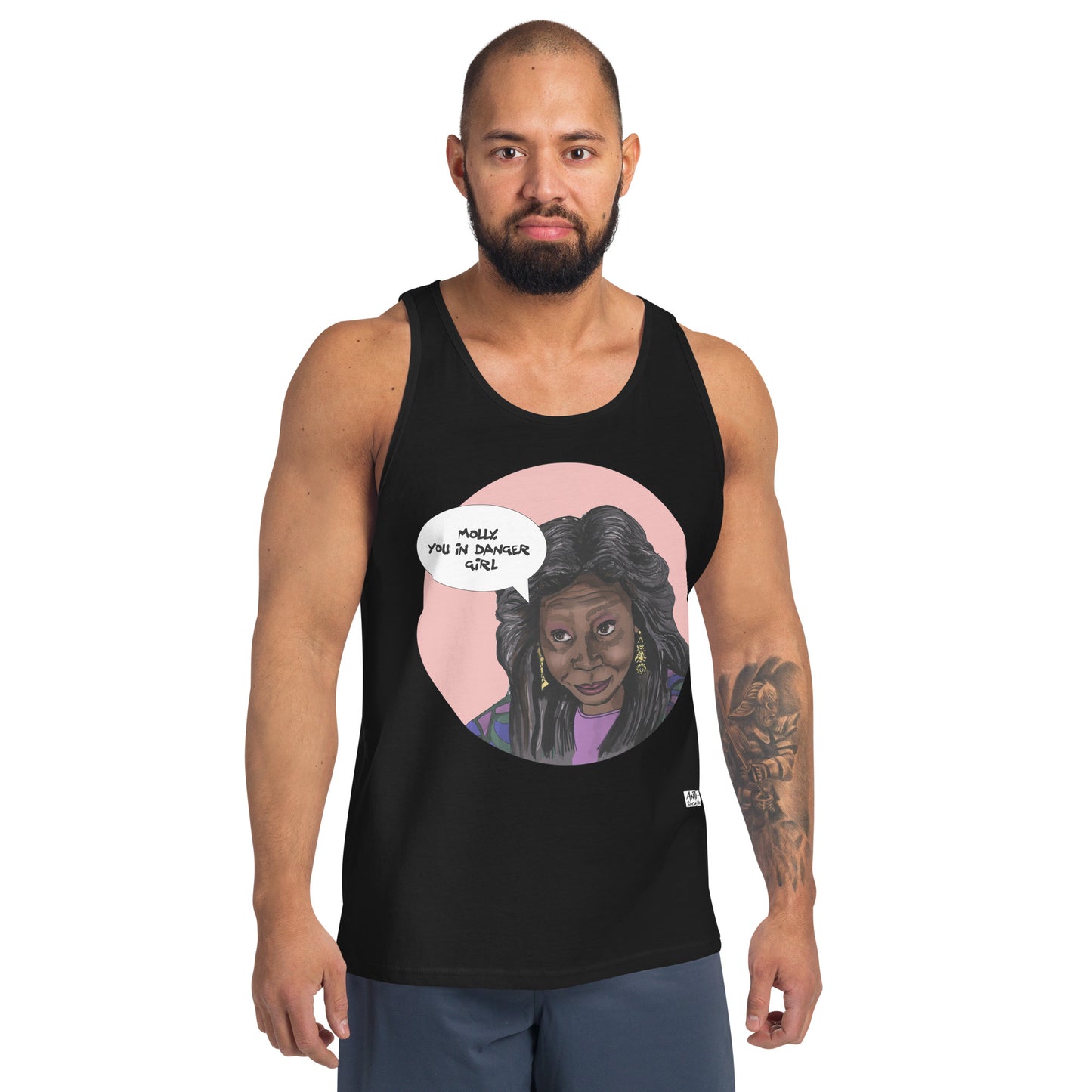 Whoopi Goldberg in 'Ghost' - Unisex Tank Top
