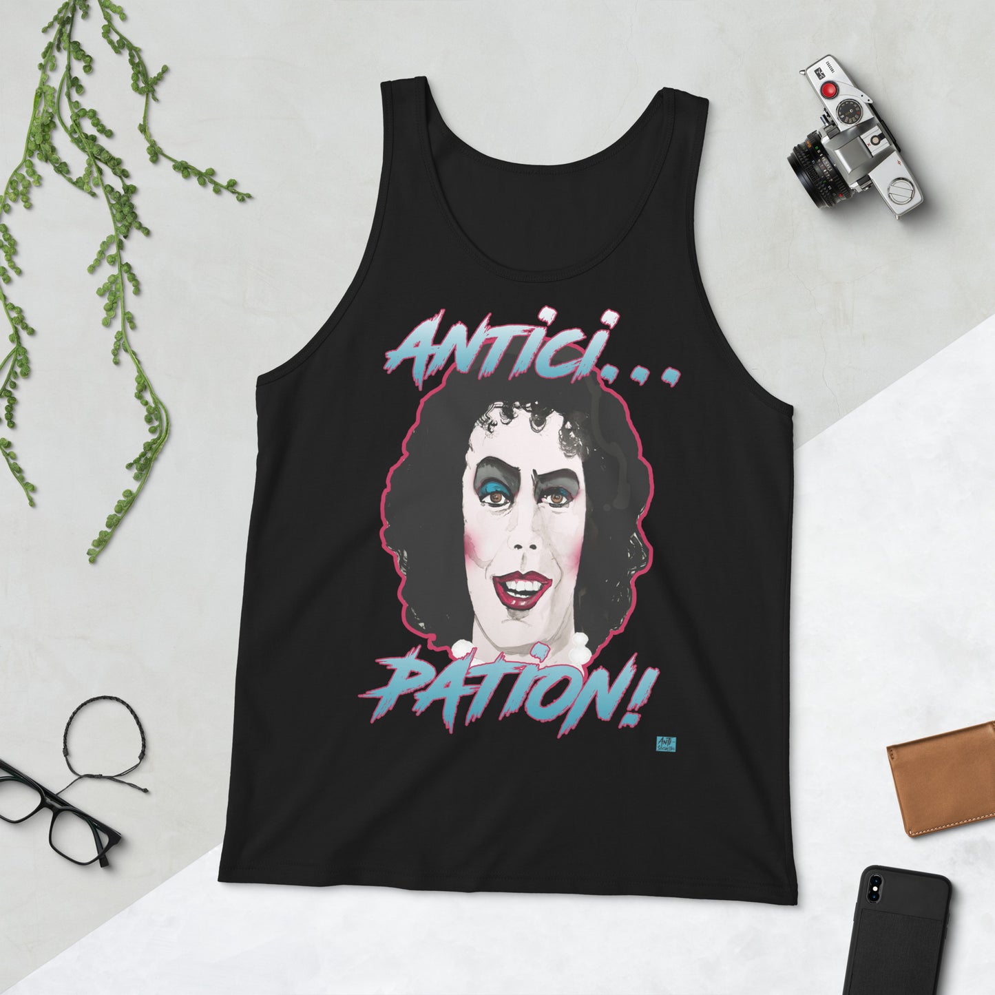 Rocky Horror - Frank N Furter Unisex Men's Tank Top