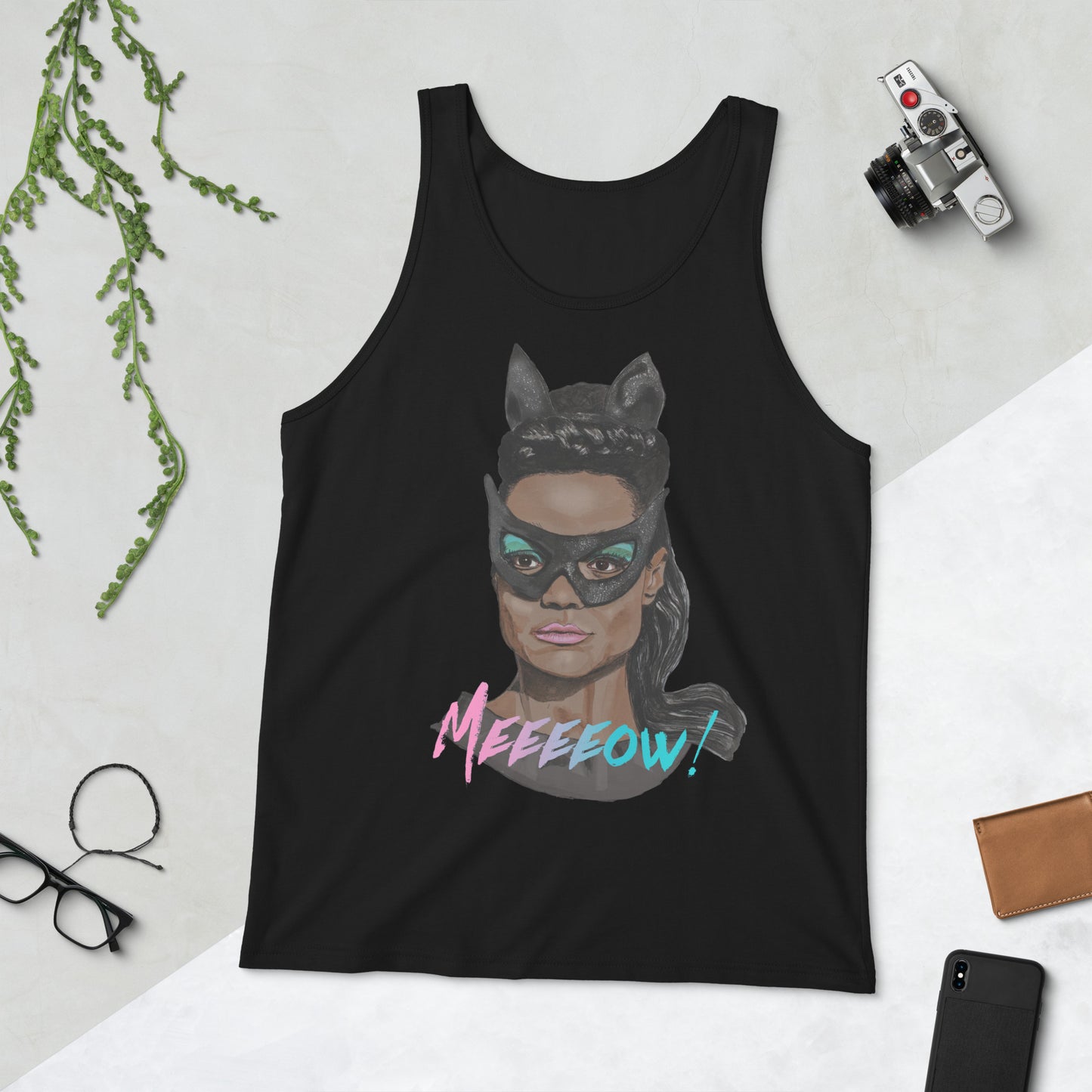Eartha Kitt Unisex Tank Top