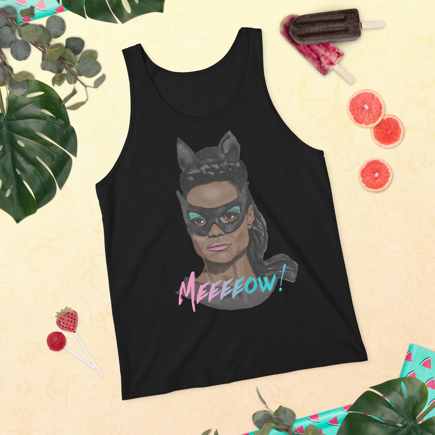 Eartha Kitt Unisex Tank Top