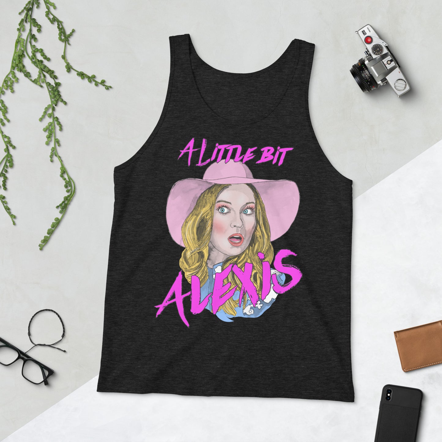 A Little Bit Alexis Unisex Tank Top