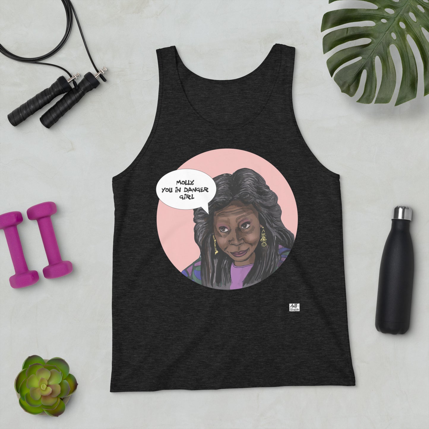 Whoopi Goldberg in 'Ghost' - Unisex Tank Top