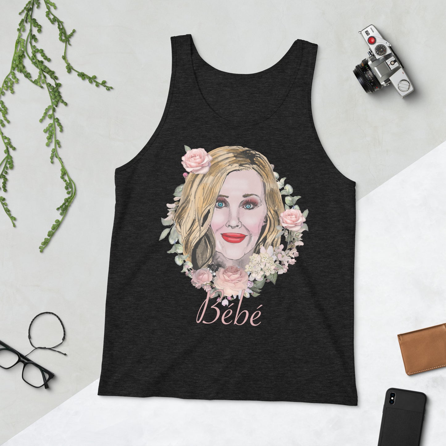Schitt's Creek - Moira Rose Floral Unisex Tank Top