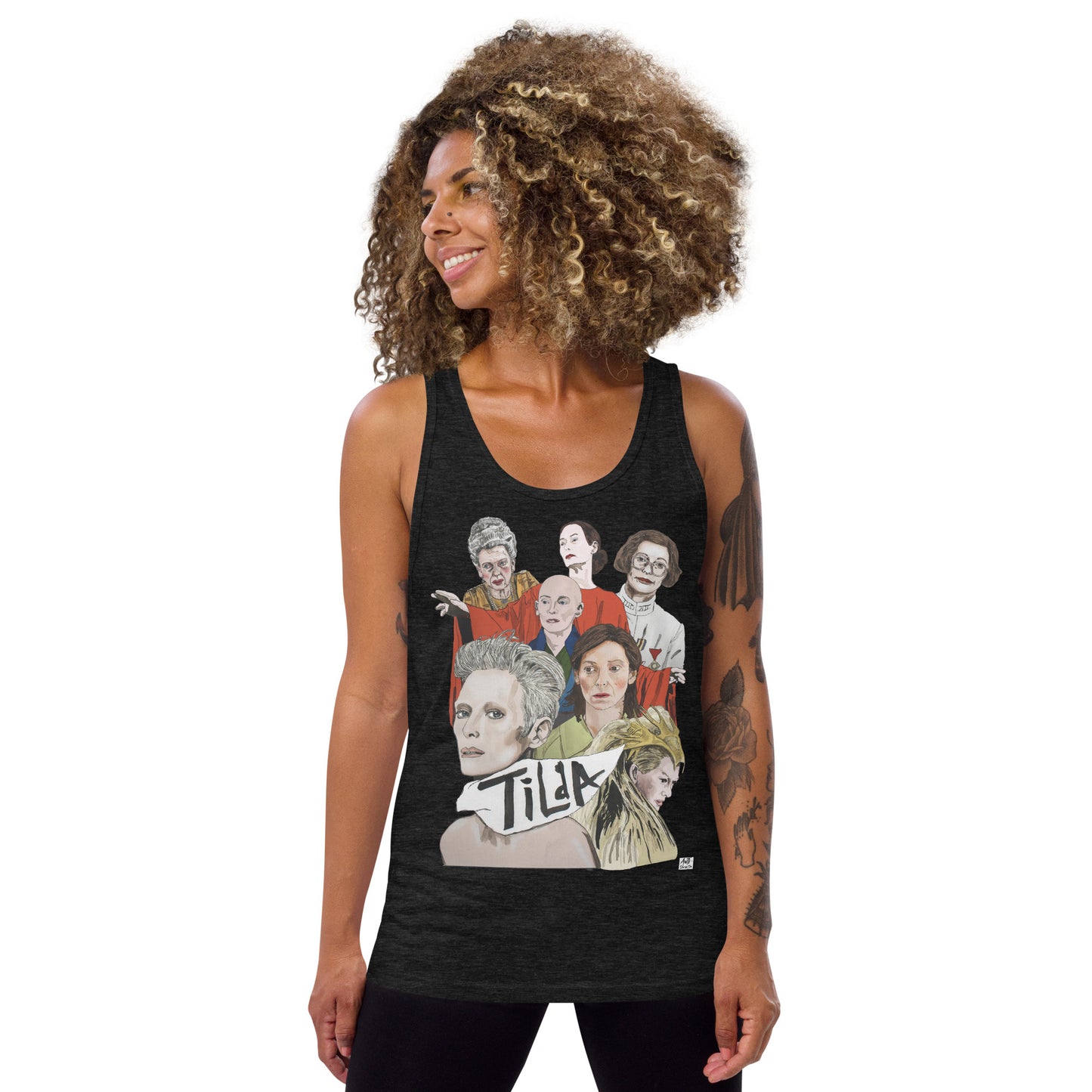 Tilda Swinton Montage Men's Tank Top