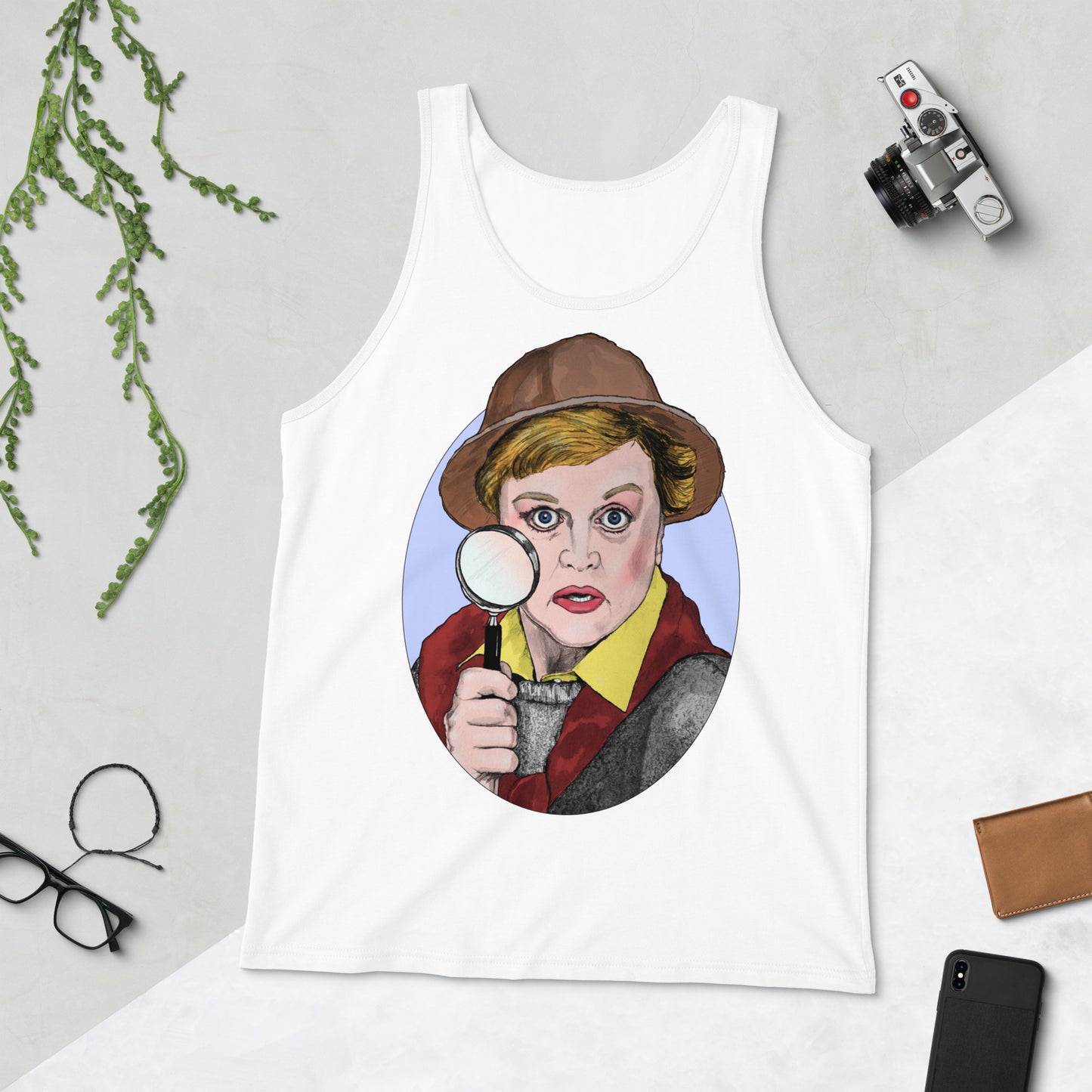 Murder She Wrote - Angela Lansbury Unisex Tank Top