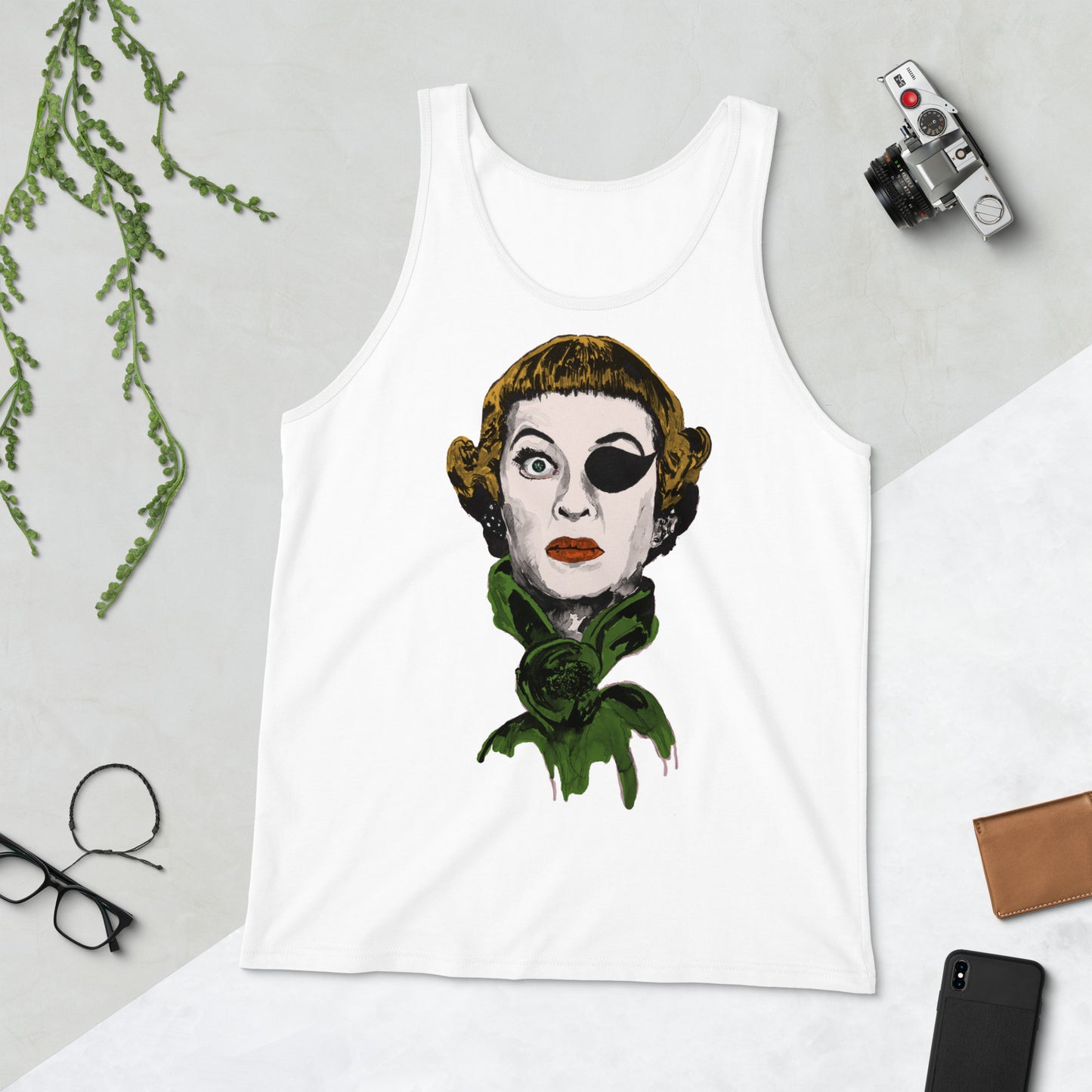 Bette Davis in 'The Anniversary' – Unisex Tank Top