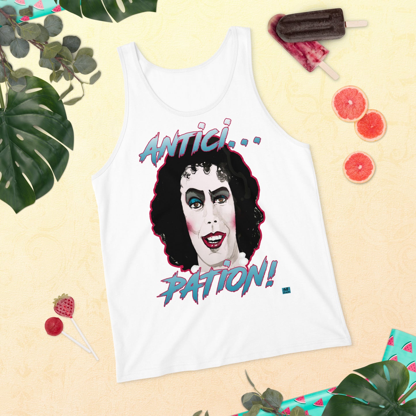 Rocky Horror - Frank N Furter Unisex Men's Tank Top