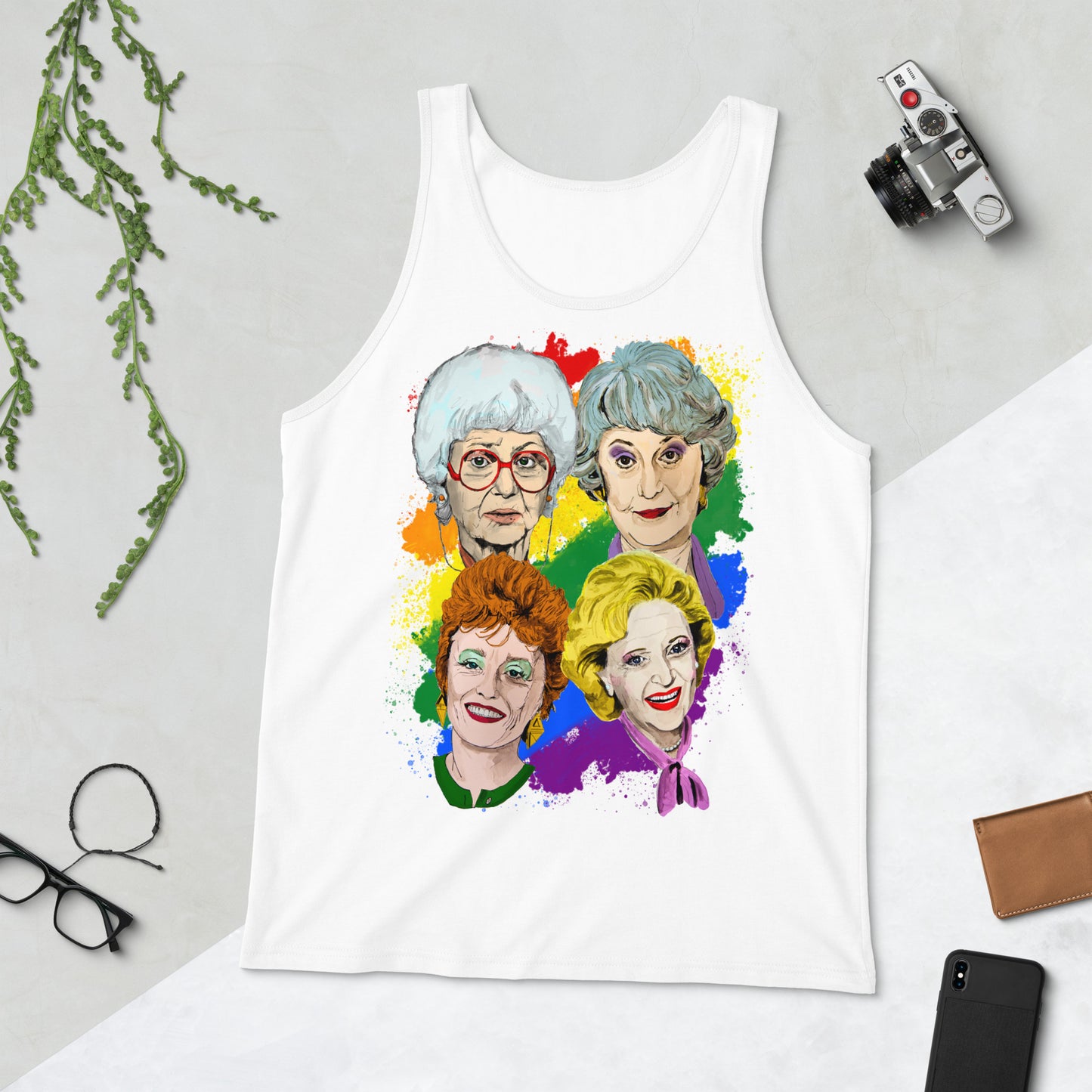 Golden Girls PRIDE! Unisex Tank Top