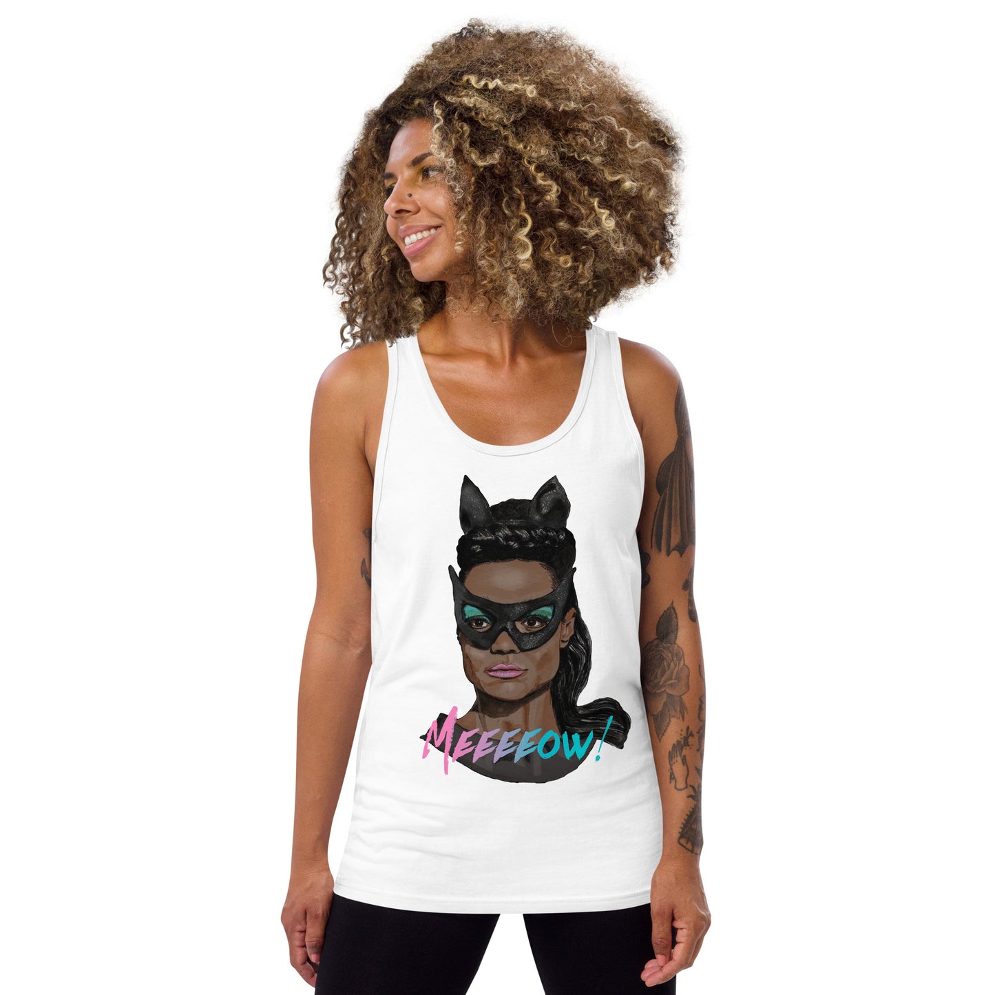 Eartha Kitt Unisex Tank Top