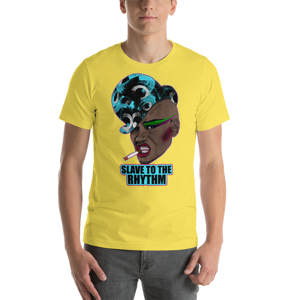 Grace Jones 'Slave To The Rhythm' - Unisex T-Shirt