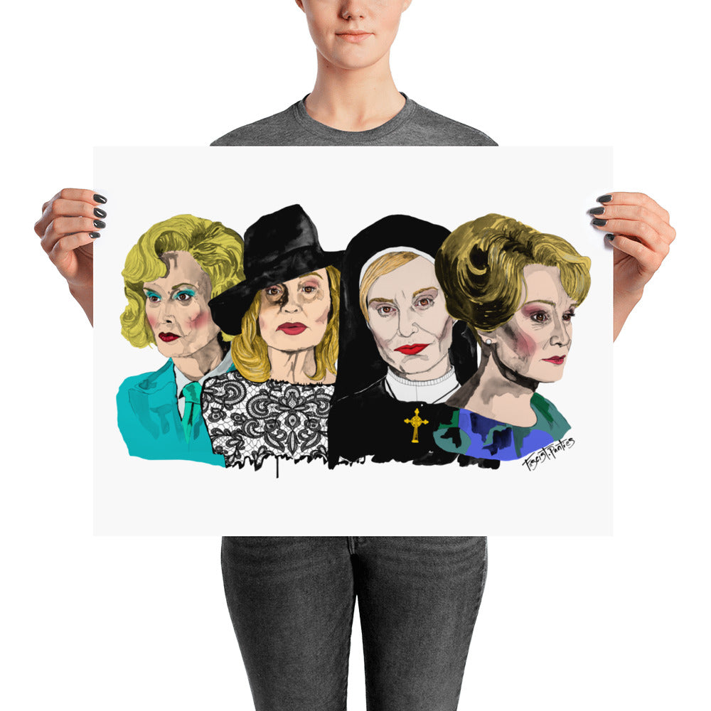 Jessica Lange in 'American Horror Story' - Poster