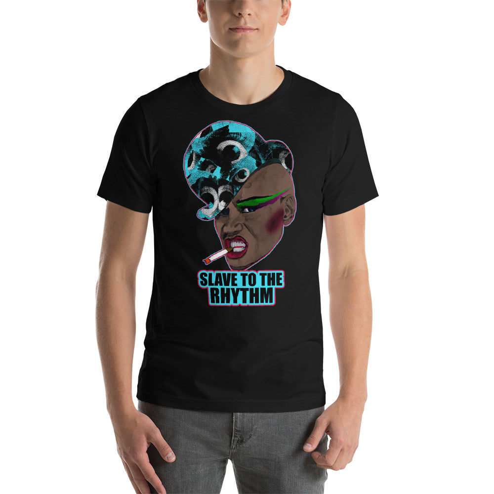 Grace Jones 'Slave To The Rhythm' - Unisex T-Shirt