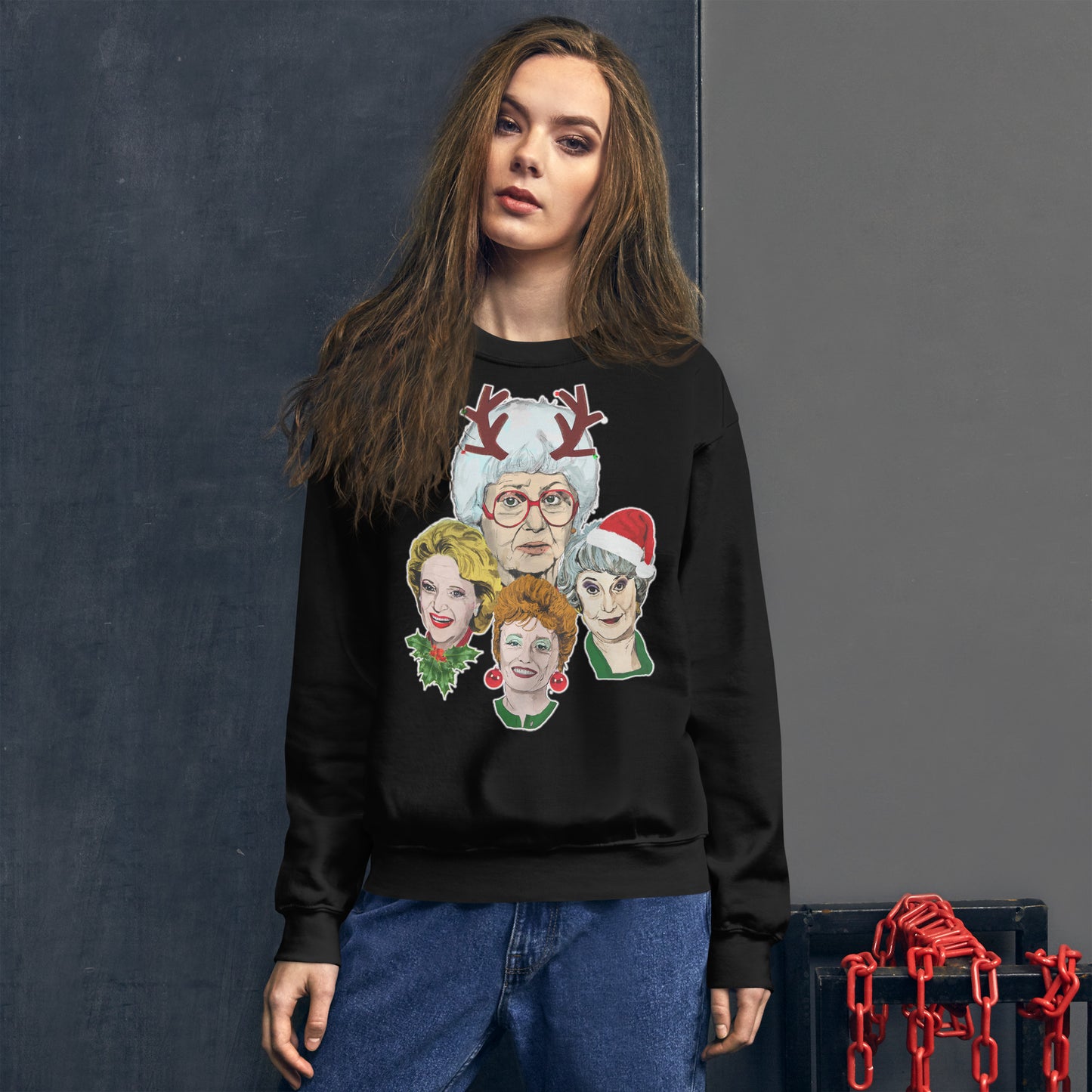 Golden Girls at Christmas - Unisex Sweatshirt