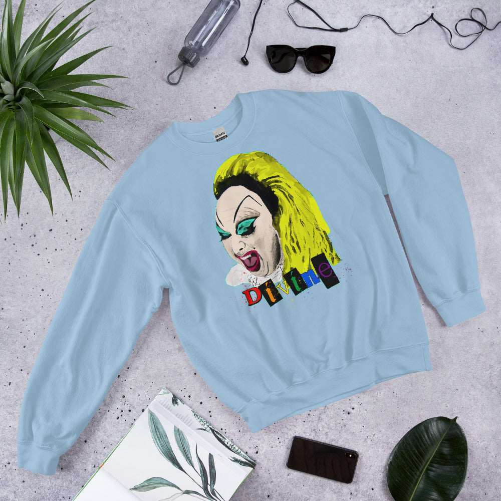 Divine in 'Pink Flamingos' - Sweatshirt