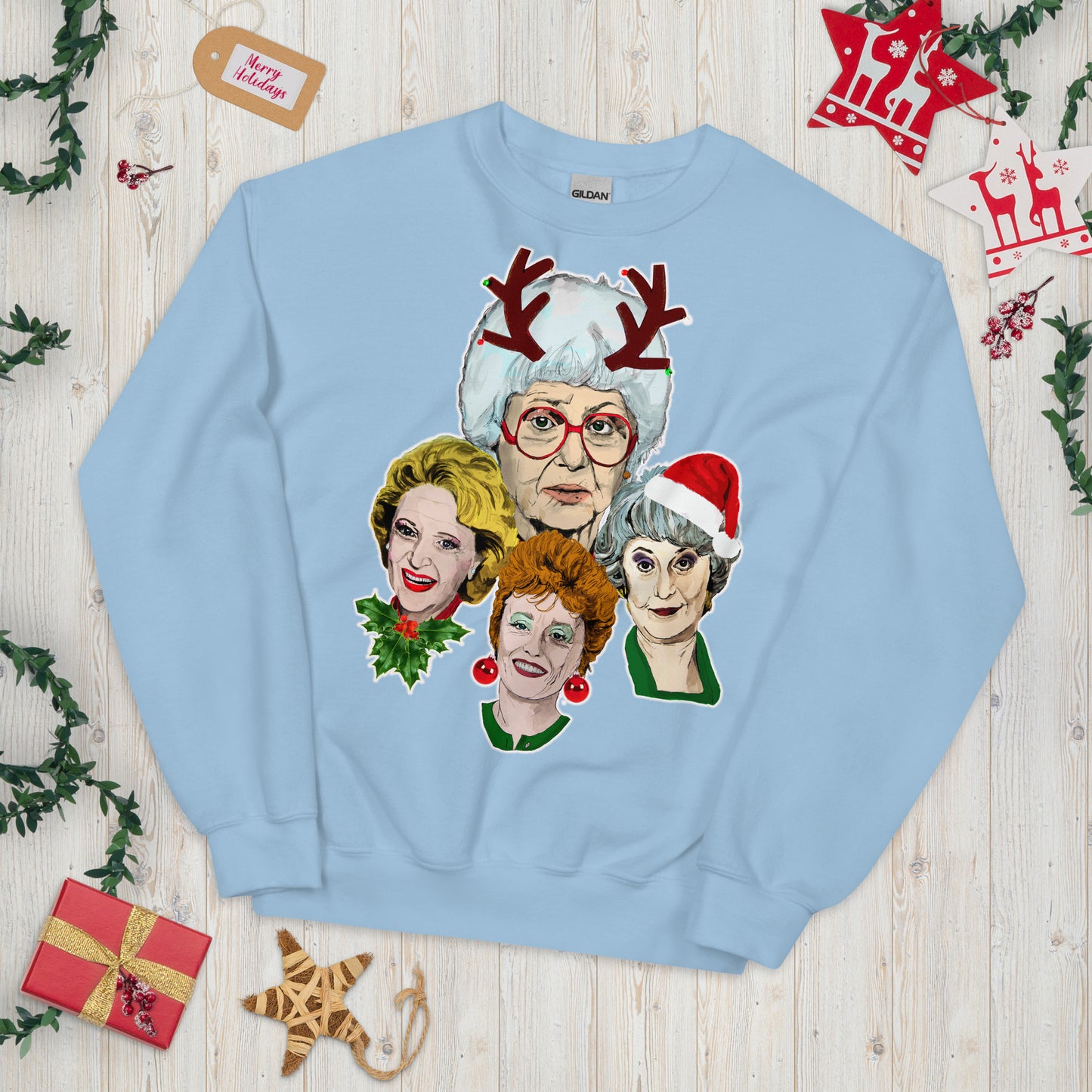Golden Girls at Christmas - Unisex Sweatshirt