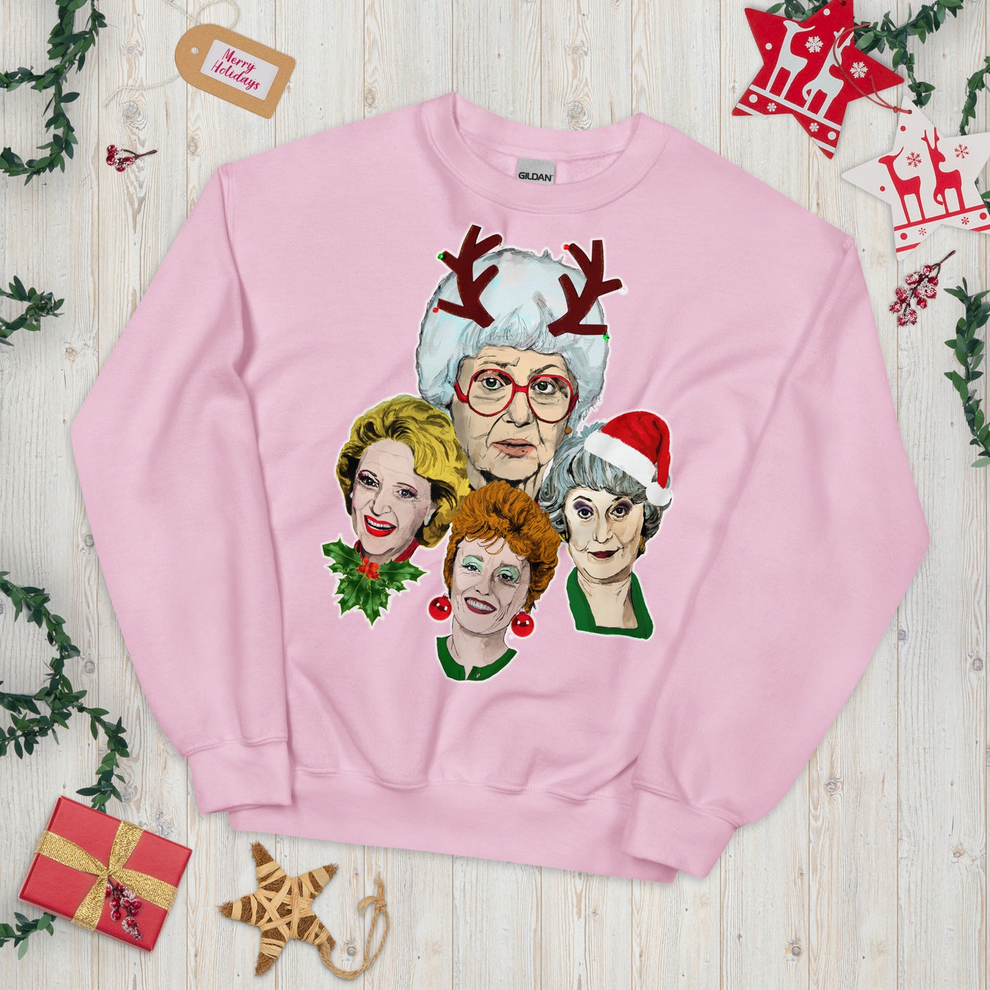Golden Girls at Christmas - Unisex Sweatshirt