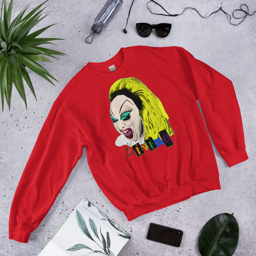 Divine in 'Pink Flamingos' - Sweatshirt