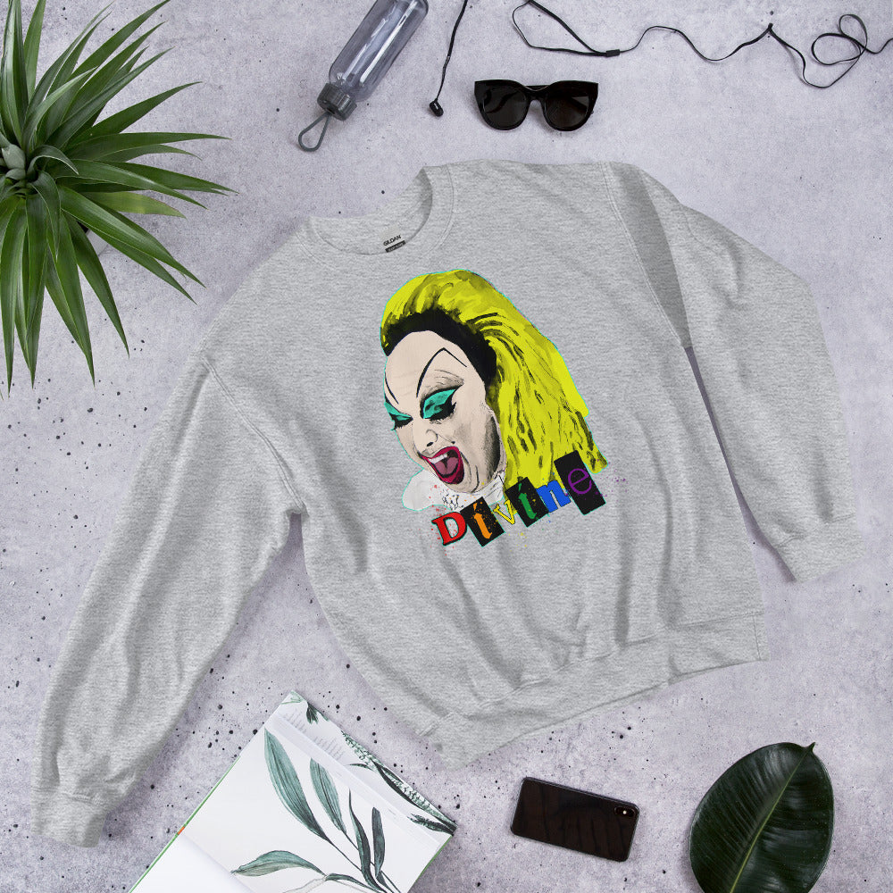 Divine in 'Pink Flamingos' - Sweatshirt