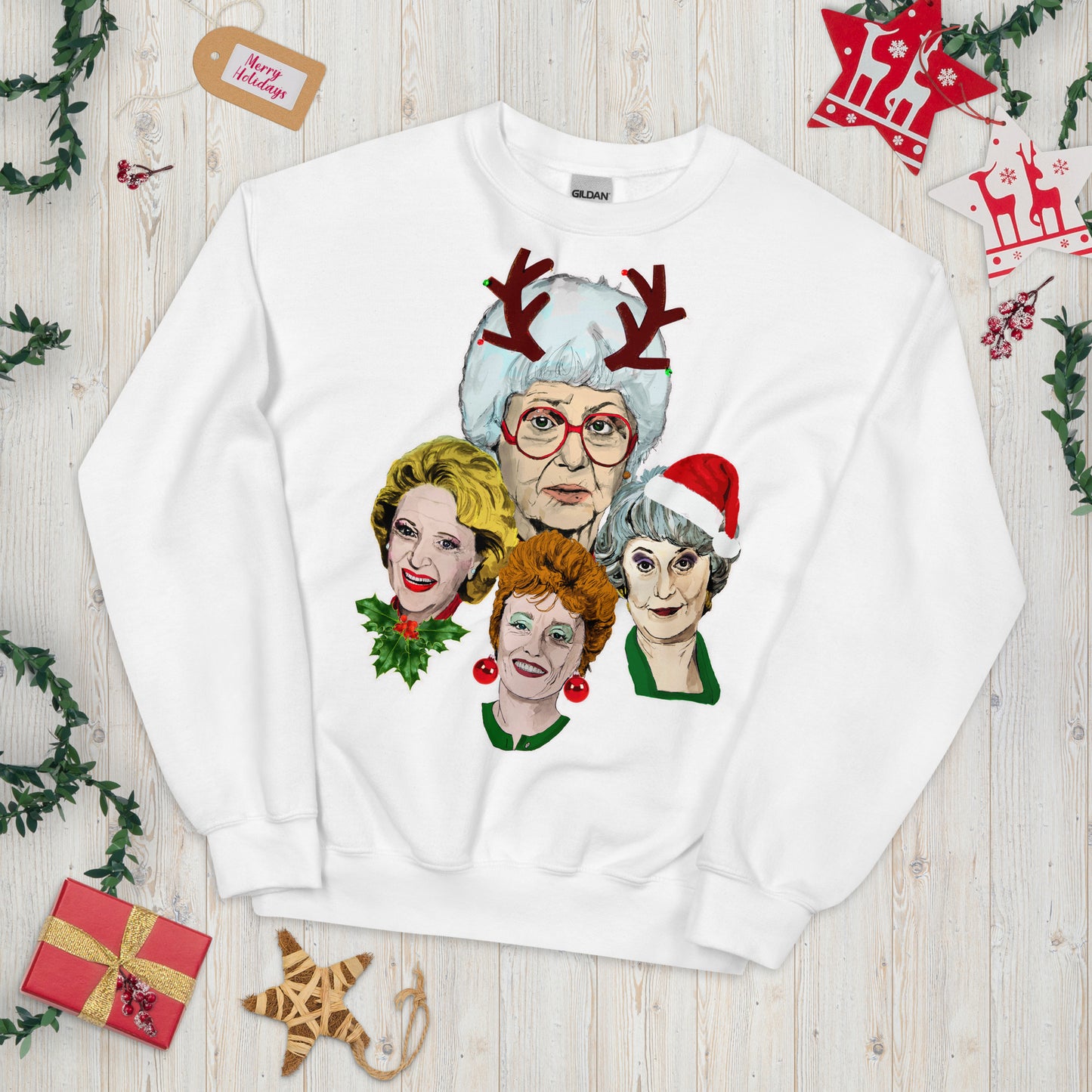 Golden Girls at Christmas - Unisex Sweatshirt