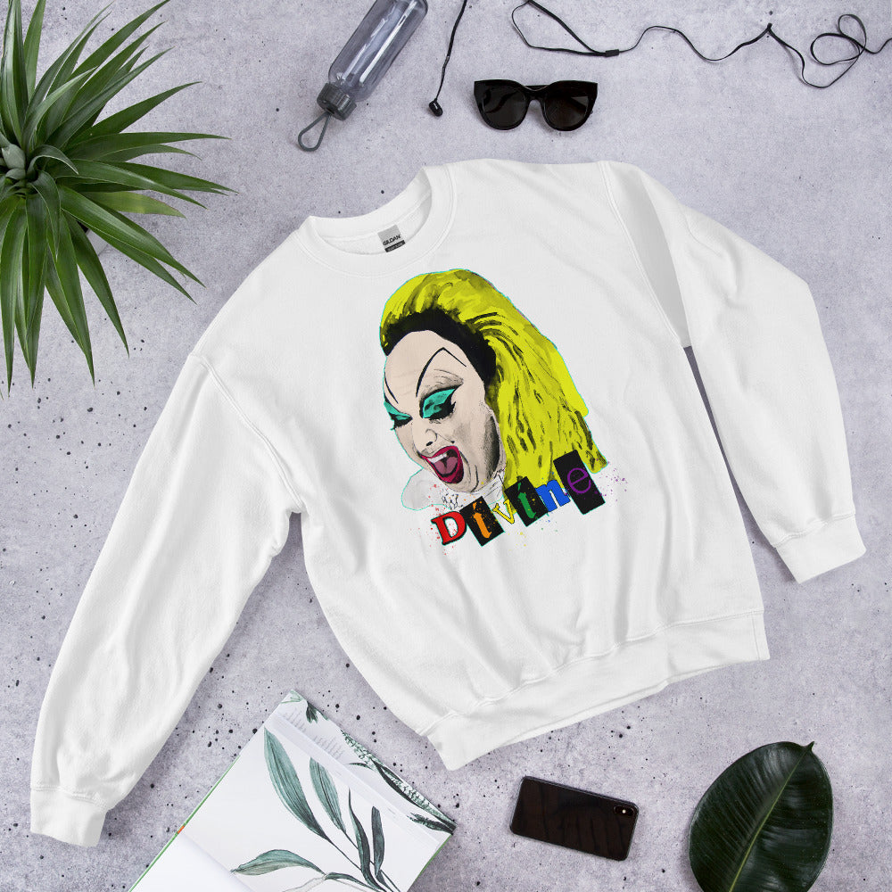 Divine in 'Pink Flamingos' - Sweatshirt