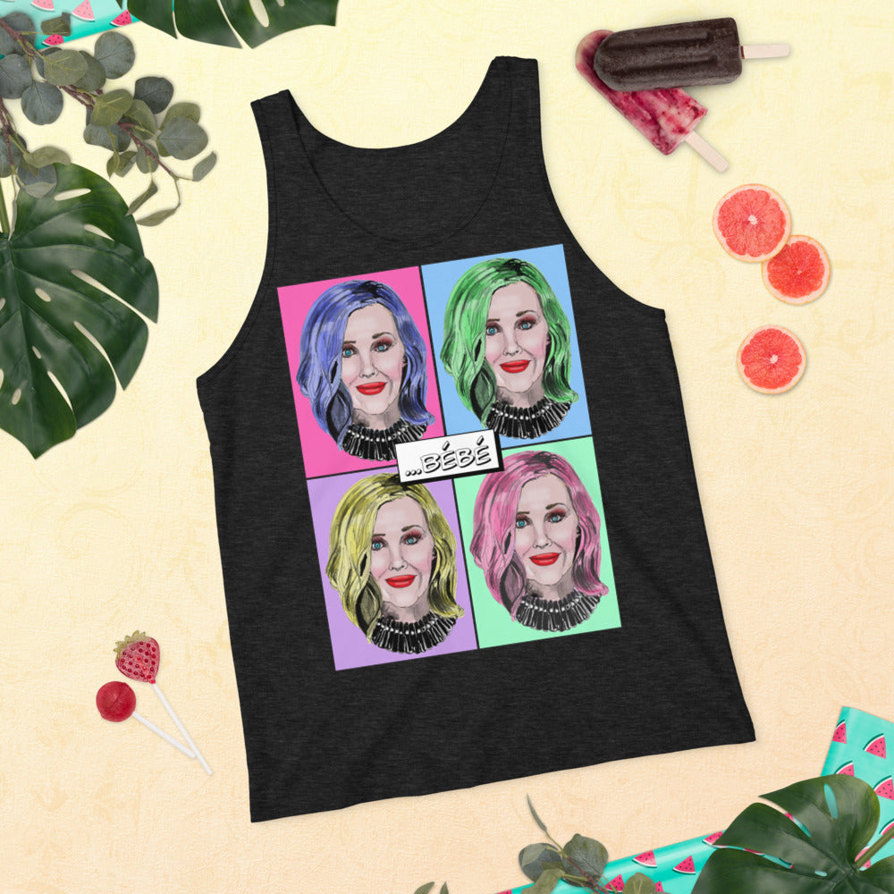 Pop Art Moira Rose from Schitt's Creek - Unisex Tank Top