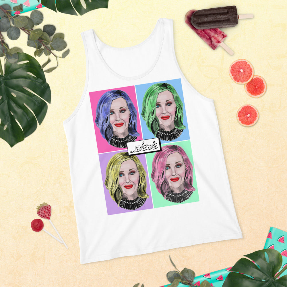 Pop Art Moira Rose from Schitt's Creek - Unisex Tank Top