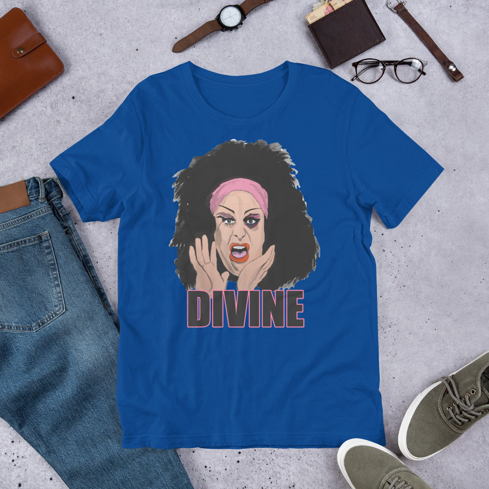 Divine in 'Female Trouble' – Unisex T-Shirt