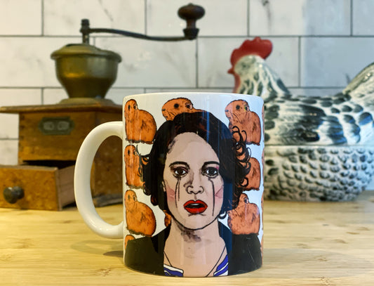 Fleabag and Claire mug