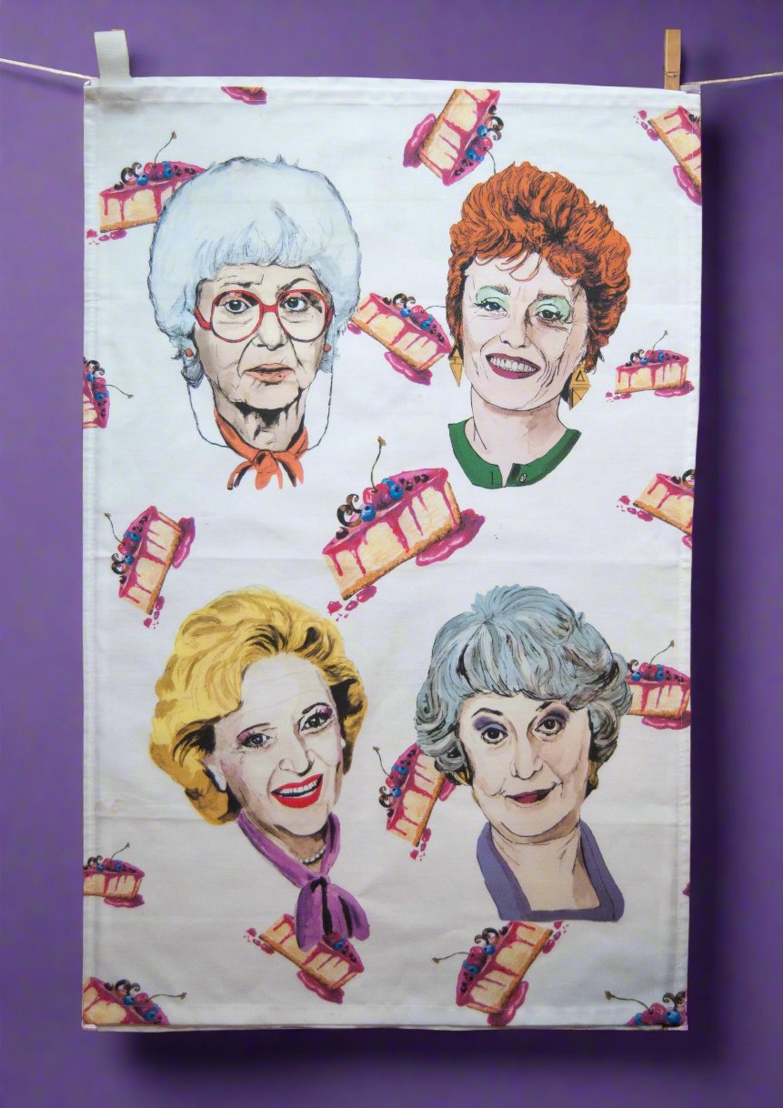 Golden Girls Tea Towel / Dish Towel