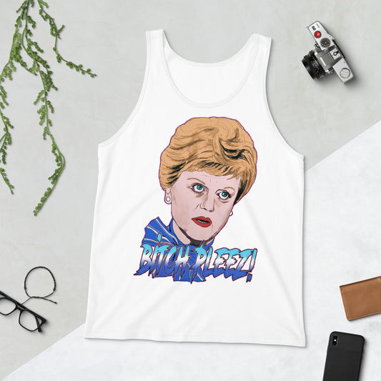 Murder She Wrote "Bitch Pleez!" - Unisex Tank Top