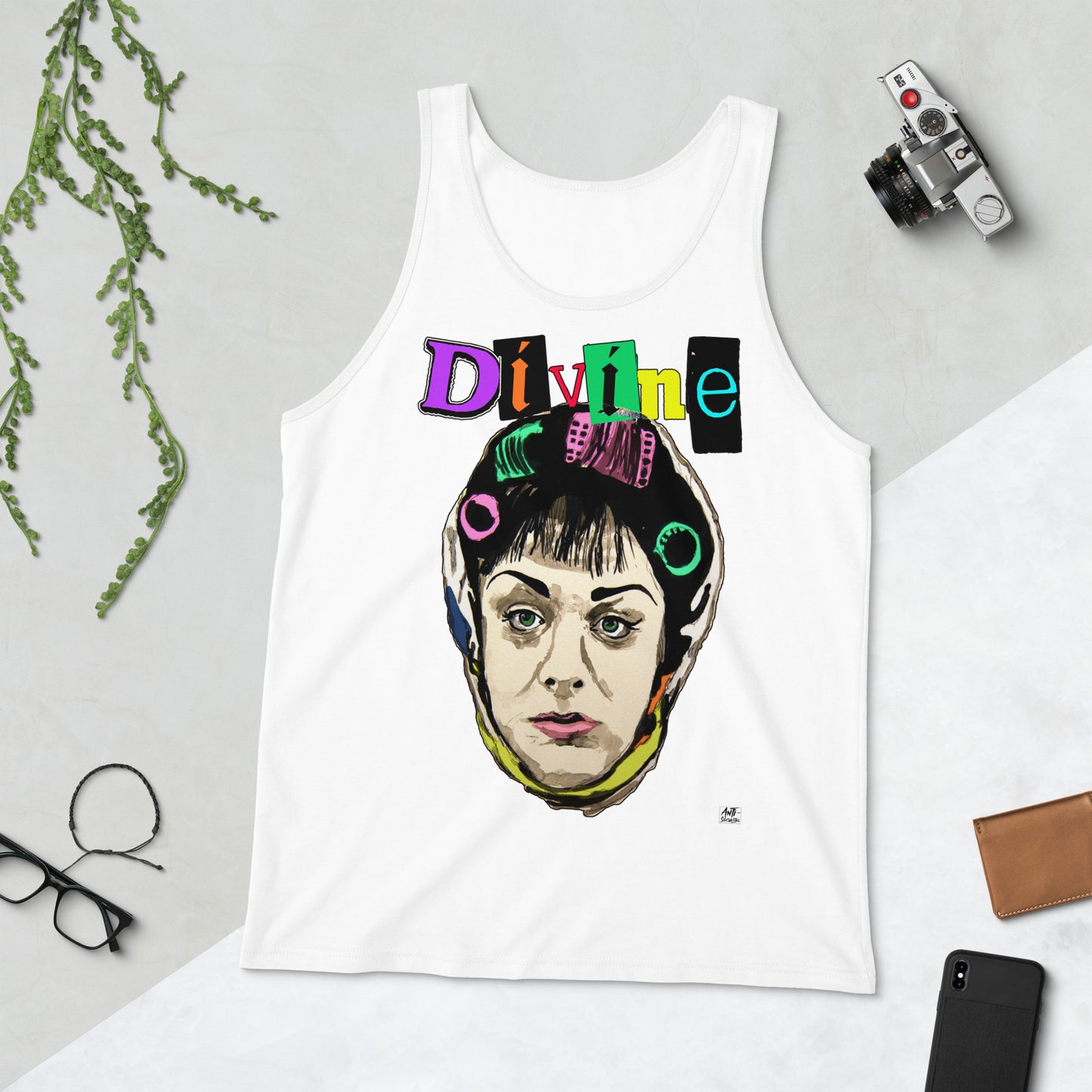 Divine as Dawn Davenport (Female Trouble) Unisex Tank Top