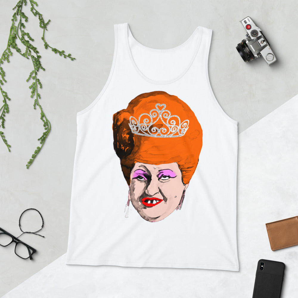 Queen Carlotta in 'Desperate Living' - Unisex Tank Top