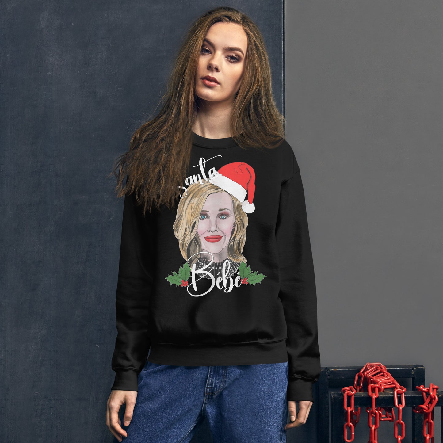 Moira Rose Santa Bébé Unisex Sweatshirt