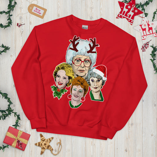 Golden Girls at Christmas - Unisex Sweatshirt