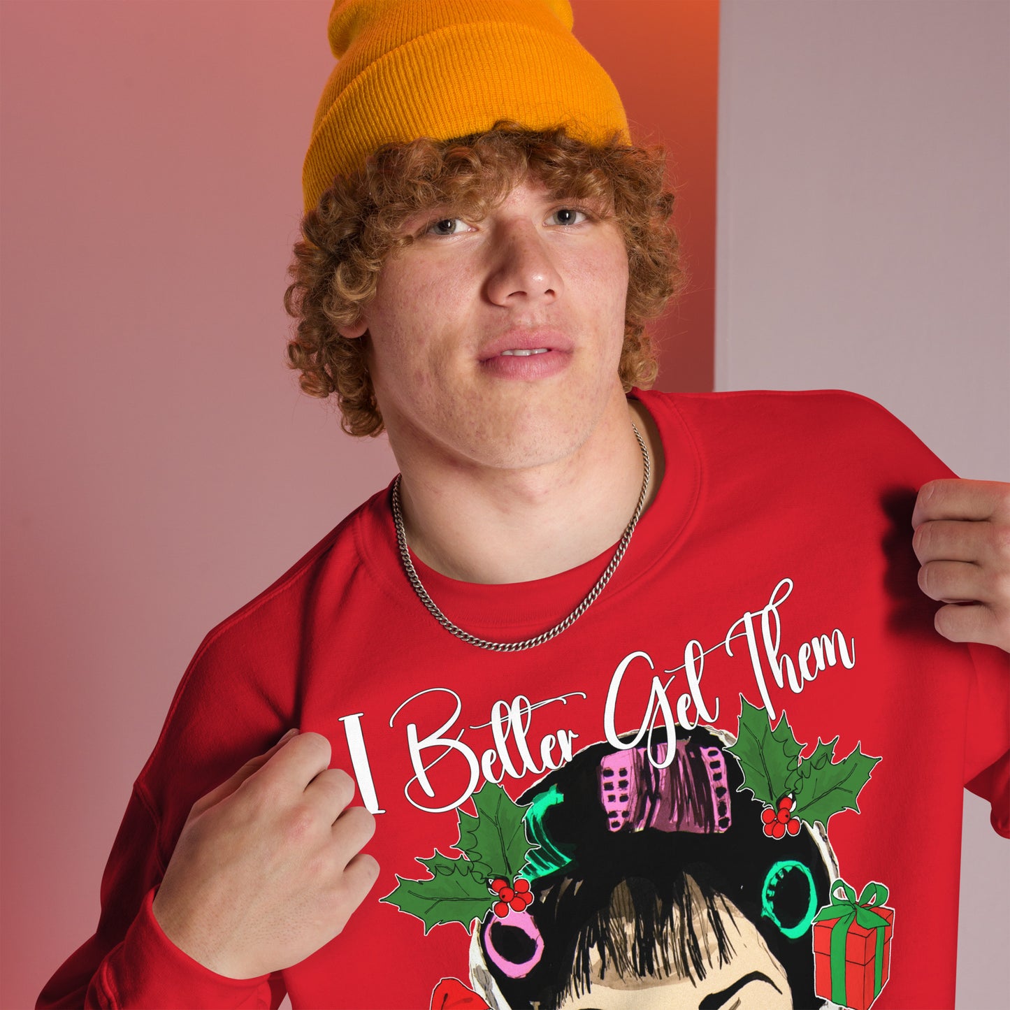 Divine Christmas Trouble Unisex Sweatshirt
