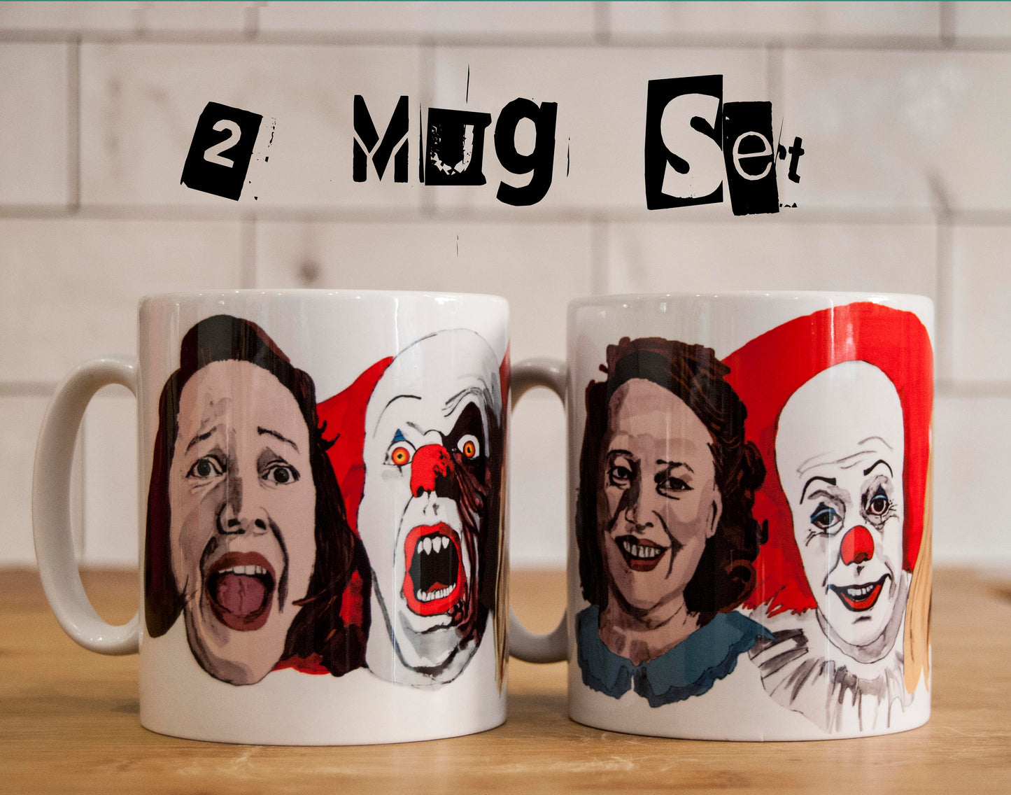 Stephen King 2 Mug Set Good Bad Day